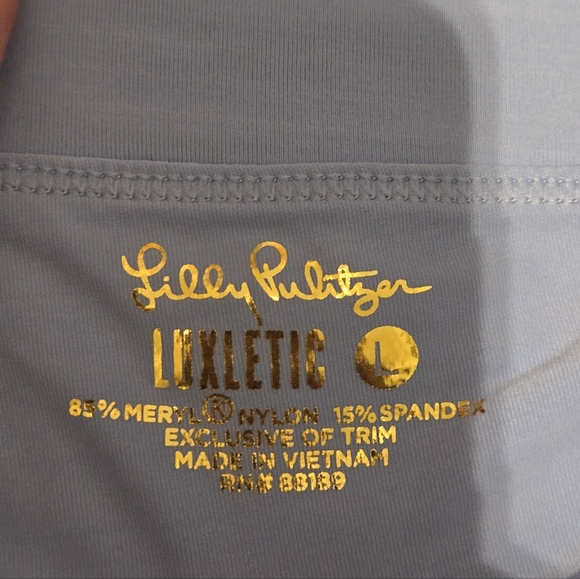 Lilly Pulitzer Luxletic UPF 50 Meryl Nylon Catch n Keep Azelie Skort - Picture 7 of 8